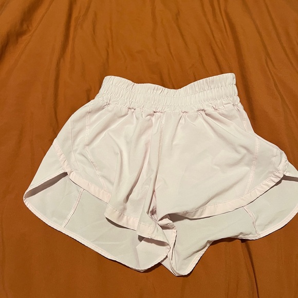Lululemon Athletica Light Pink Athletic Shorts - Picture 1 of 2